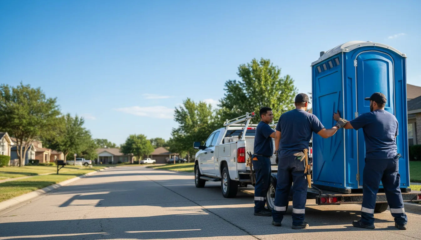 Portable Toilet Rental in Amherst, TX near me